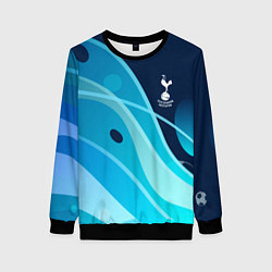 Свитшот женский Tottenham hotspur Абстракция, цвет: 3D-черный