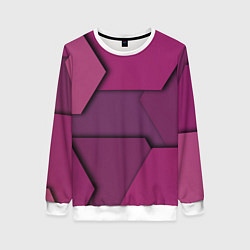 Женский свитшот Геометрические фигуры в движении