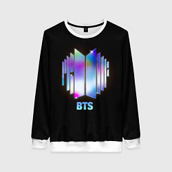 Женский свитшот BTS gradient logo