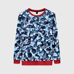 Женский свитшот Новогдние кролики