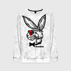 Женский свитшот Playboy Skull Rabbit 2023