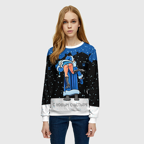 Женский свитшот Morozz / 3D-Белый – фото 3