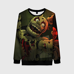 Свитшот женский Спрингтpaп, цвет: 3D-черный