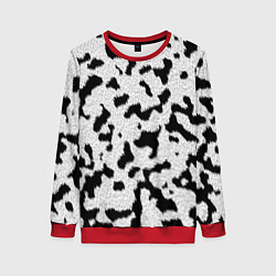 Женский свитшот Далматин - текстура