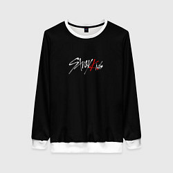 Свитшот женский Stray Kids white logo, цвет: 3D-белый