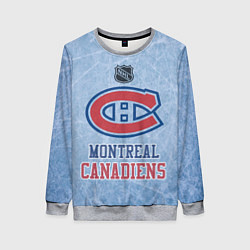 Свитшот женский Montreal Canadiens - NHL, цвет: 3D-меланж