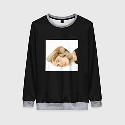 Свитшот женский SLAVA MARLOV - Тузик, цвет: 3D-меланж