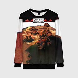 Свитшот женский Шестой лесничий - Алиса, цвет: 3D-черный