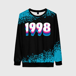 Женский свитшот Made in 1998: vintage art