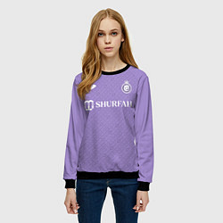 Свитшот женский Криштиану Роналду Аль Наср форма четвертая, цвет: 3D-черный — фото 2