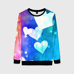 Женский свитшот Dreamy Hearts Multicolor
