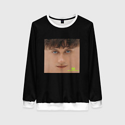 Свитшот женский Boulevard Depo - сертоловский токсик, цвет: 3D-белый