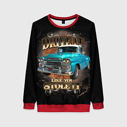 Женский свитшот Пикап Chevrolet Apache 3100 1959 года