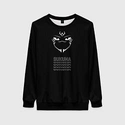 Свитшот женский Jujutsu kaisen Sukuna, цвет: 3D-черный