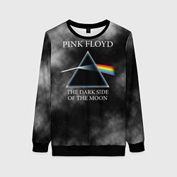 Свитшот женский Pink Floyd космос, цвет: 3D-черный