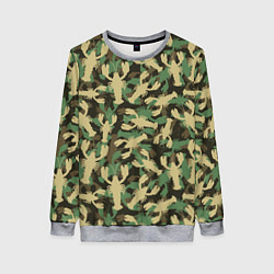 Женский свитшот Камуфляж из раков
