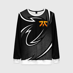 Свитшот женский Fnatic - white line, цвет: 3D-белый