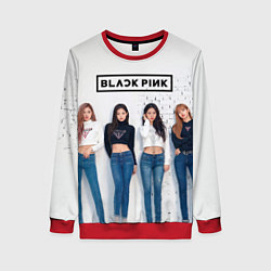 Свитшот женский Blackpink kpopk, цвет: 3D-красный