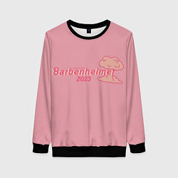 Свитшот женский Barbenheimer PINK EDITION, цвет: 3D-черный