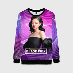 Свитшот женский BlackPink Jennie, цвет: 3D-черный