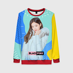 Свитшот женский Blackpink winter style, цвет: 3D-красный