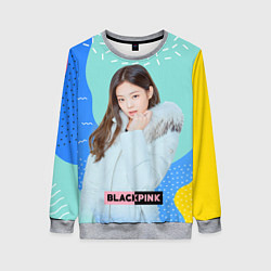 Свитшот женский Blackpink winter style, цвет: 3D-меланж