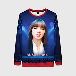 Свитшот женский Lisa Blackpink, цвет: 3D-красный