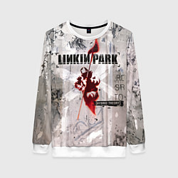 Свитшот женский Linkin Park Hybrid Theory, цвет: 3D-белый