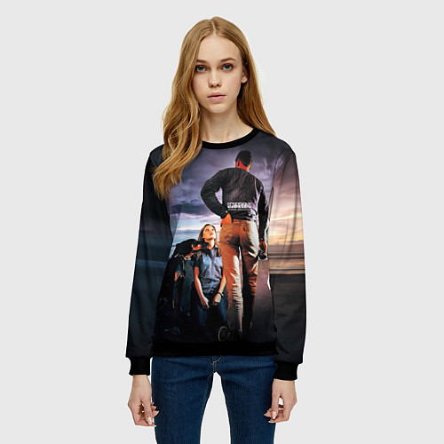 Женский свитшот Scorpions Animal Magnetism / 3D-Черный – фото 3