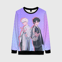 Свитшот женский Персонажи - Агенты времени, цвет: 3D-черный