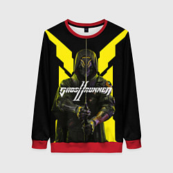 Свитшот женский Кибер самурай ghostrunner 2, цвет: 3D-красный
