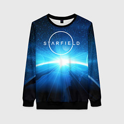 Женский свитшот Logo Starfield space