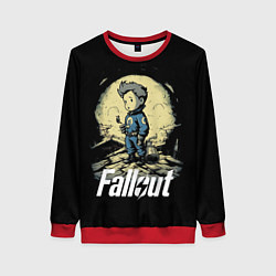Свитшот женский Fallout boy, цвет: 3D-красный