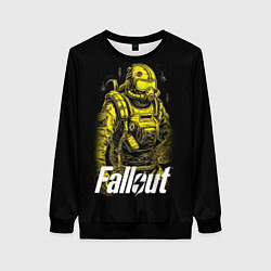 Свитшот женский Poster Fallout, цвет: 3D-черный