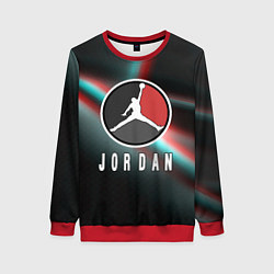 Свитшот женский Nba jordan sport, цвет: 3D-красный