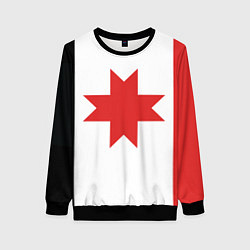 Женский свитшот Флаг Удмуртии