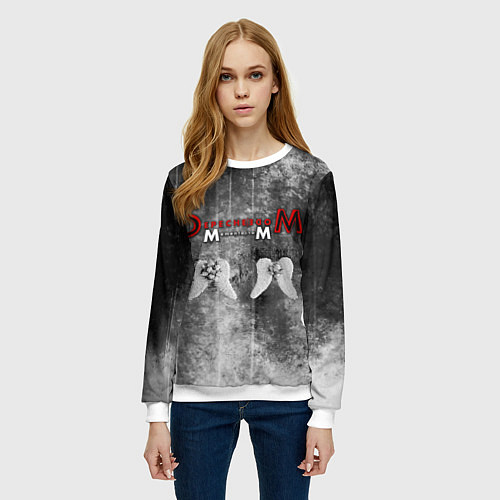 Женский свитшот Depeche Mode - Memento Mori gothic / 3D-Белый – фото 3