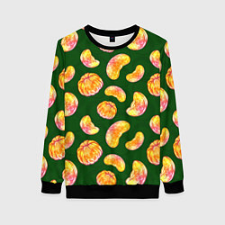 Женский свитшот Мандариновые дольки