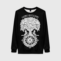 Женский свитшот Славянские воины - помни свои корни