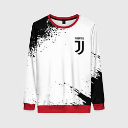Свитшот женский Juventus sport color black, цвет: 3D-красный