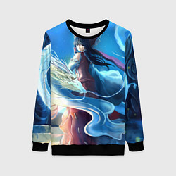 Свитшот женский Touhou Project Рейму Дракон, цвет: 3D-черный