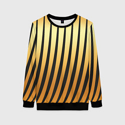 Женский свитшот Золотой тигровый