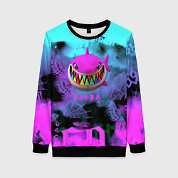 Свитшот женский 6ix9ine neon, цвет: 3D-черный