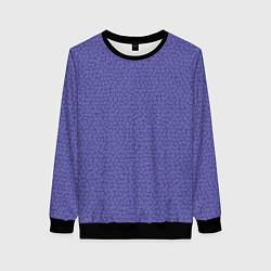 Женский свитшот Текстура однотонный сиреневый