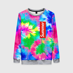 Женский свитшот Color abstraction - summer