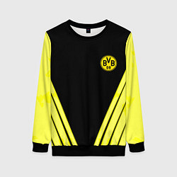 Женский свитшот Borussia geometry yellow