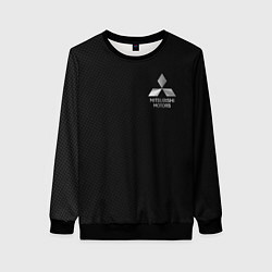 Женский свитшот Mitsubishi - carbon and metal