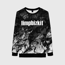 Свитшот женский Limp Bizkit black graphite, цвет: 3D-черный