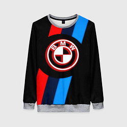 Свитшот женский BMW sport geometry line, цвет: 3D-меланж