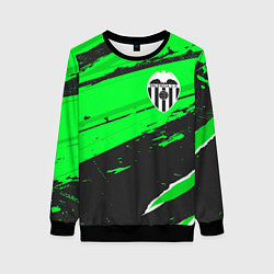 Свитшот женский Valencia sport green, цвет: 3D-черный